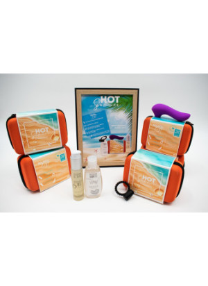 5 Box Hot Summer parfum Monoï + 1 cadre offert